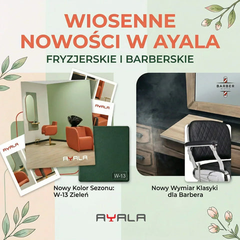 Wiosenne nowości AYALA 2026 – nowe bazy, myjnie XL, tapicerka i katalogi