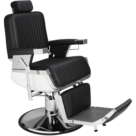 Fotel barberski LORD BLACK