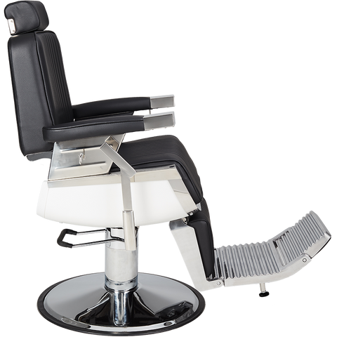 Fotel barberski LORD BLACK
