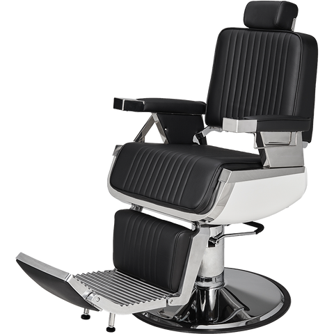 Fotel barberski LORD BLACK