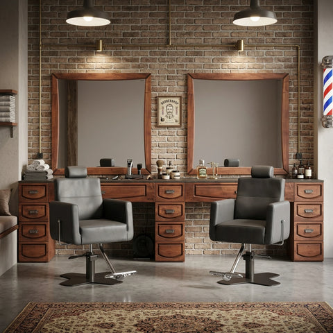 Fotel barberski RAY