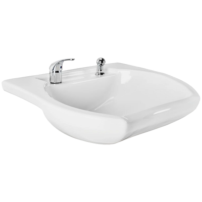 White countertop bowl