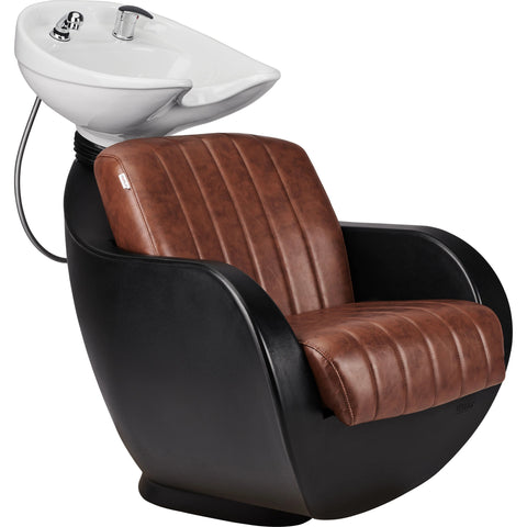 THOMAS P hairdressing wash stand brown