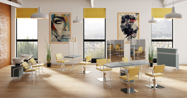 Fotel fryzjerski LOFT